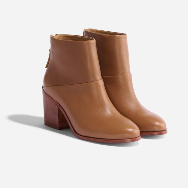 Emilia Cap Toe Oxford Almond
